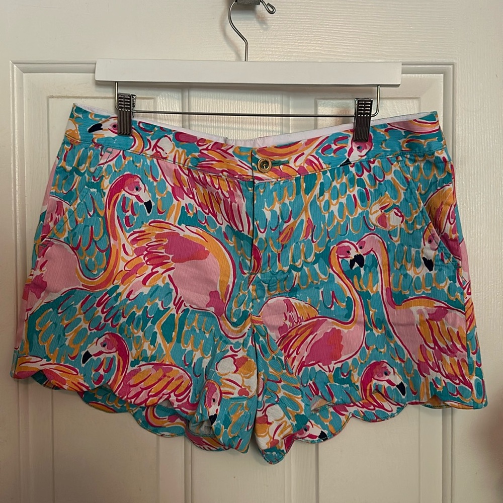 Lilly Pulitzer Flamingo Shorts